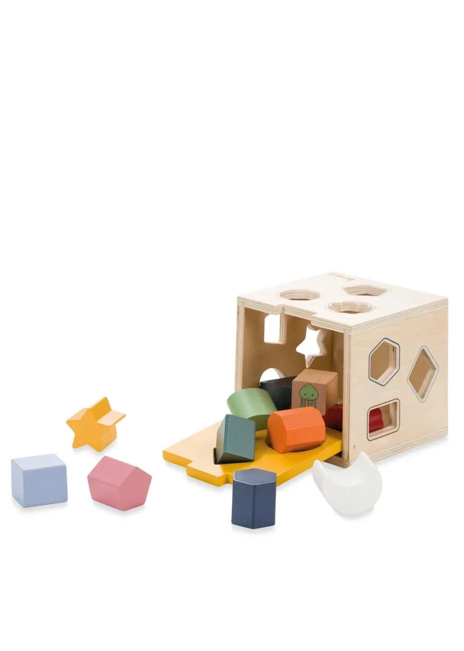 Hauck Sort N Tidy Wooden Sorting Cube