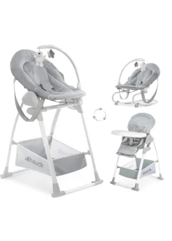Hauck Stretch Grey Sit N Relax 3in1 Highchair