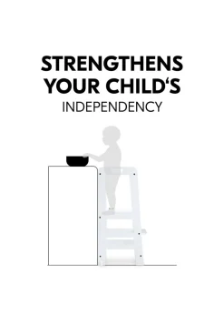 Hauck White Learn N Explore Montessori Learning Tower