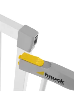 Hauck White Open N Stop Safety Gate (+ 21cm Extension)