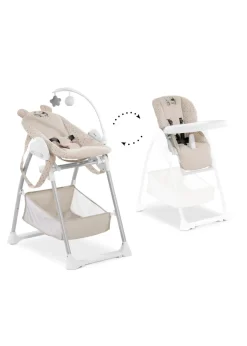 Hauck Winnie the Pooh Beige Sit N Relax Highchair