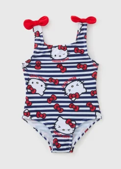 Hello Kitty Navy Stripe Swimsuit (3-13yrs)