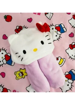 Hello Kitty Pink 3D Hooded Wearable Throw