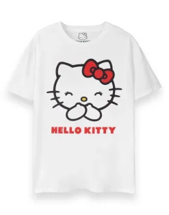 Hello Kitty White Classic Short Sleeved T-Shirt