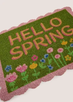 Hello Spring Doormat