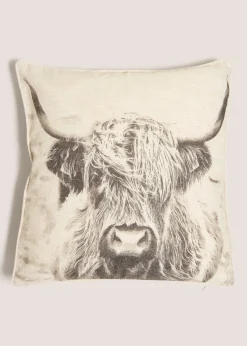Highland Cow Cushion