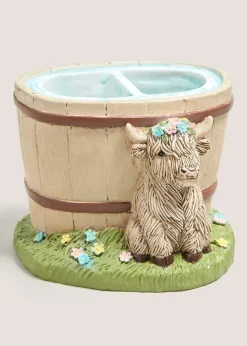 Highland Cow Sink Tidy