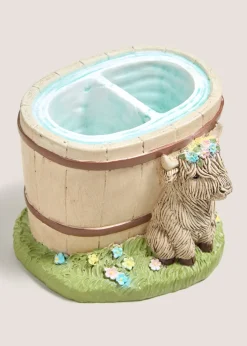 Highland Cow Sink Tidy