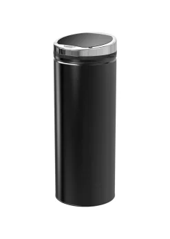 HOMCOM Black Kitchen Waste Bin (30.5cm x 30.5cm x 81.5cm 50L)