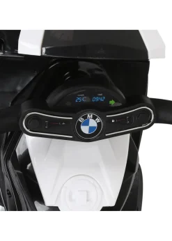 HOMCOM Kids Electric Ride on Motorcycle BMW Licensed with Headlights and Music (Black)