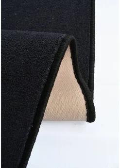 Homemaker Black Eat Sleep Game Repeat Rug