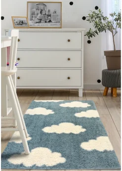 Homemaker Blue Cloud Snug Rug