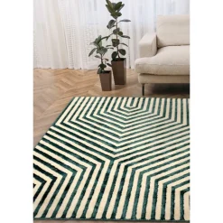 Homemaker Blue Illusion Design Rug