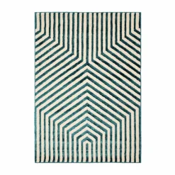 Homemaker Blue Illusion Design Rug