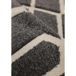 Homemaker Lattice Grey Rug