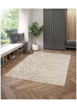 Homemaker Milan Leaves Natural Rug
