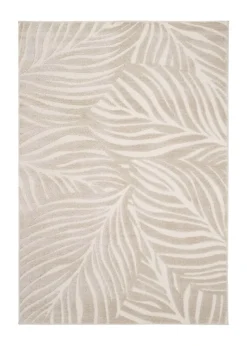 Homemaker Milan Leaves Natural Rug