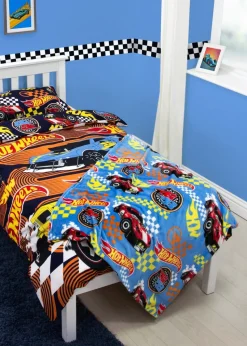 Hot Wheels Flame Fleece Throw
