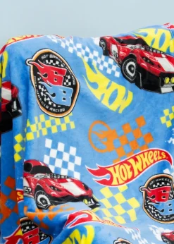 Hot Wheels Flame Fleece Throw