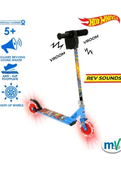 Hot Wheels Light Up Inline Scooter with Sound Revver