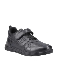 Hush Puppies Black Alfie Bungee Junior