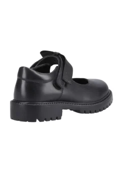 Hush Puppies Black Astrid Bow Junior
