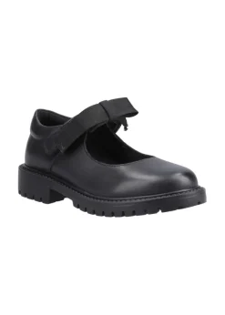Hush Puppies Black Astrid Bow Junior
