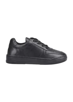 Hush Puppies Black Dougie Lace Senior