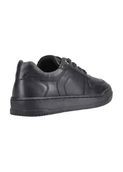 Hush Puppies Black Dougie Lace Junior