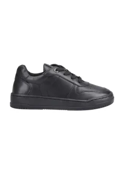 Hush Puppies Black Dougie Lace Junior