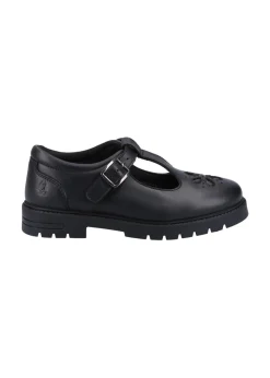 Hush Puppies Black Fiona Junior Shoe