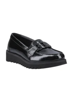Hush Puppies Black Francis Loafer Patent