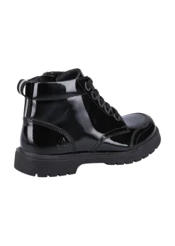 Hush Puppies Black Jolie Patent Junior Chelsea