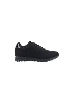 Hush Puppies Black Katrina Trainer
