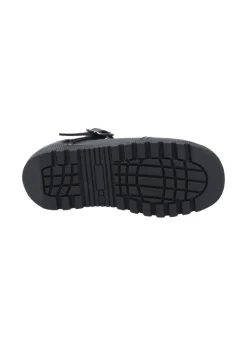 Hush Puppies Black Kerry Senior School Shoe