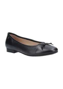 Hush Puppies Black Naomi Ballet Shoe