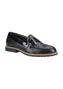 Hush Puppies Black Verity Slip On Shoe