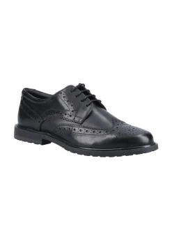 Hush Puppies Black Verity Brogue
