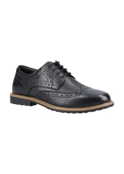 Hush Puppies Black/Brown Verity Brogue
