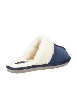 Hush Puppies Blue Arianna Mule Slippers