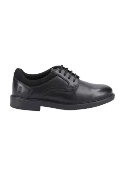 Hush Puppies Boys Black Tommy Senior School Shoes (Older 7-10)