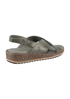 Hush Puppies Olive Elena Cross Over Wedge Sandal