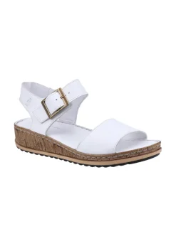 Hush Puppies White Ellie Sandal