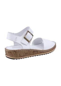 Hush Puppies White Ellie Sandal