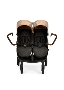 Ickle Bubba Beige Venus Max Double Stroller