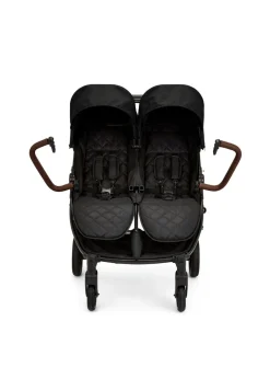 Ickle Bubba Black Venus Double Stroller