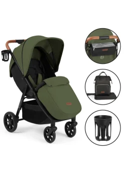 Ickle Bubba Forest Green Stomp Stride Prime Stroller
