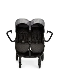 Ickle Bubba Grey Venus Max Double Stroller