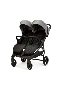Ickle Bubba Grey Venus Prime Double Stroller