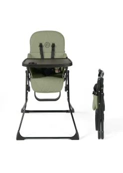 Ickle Bubba Sage Green Flip Magic Fold Highchair